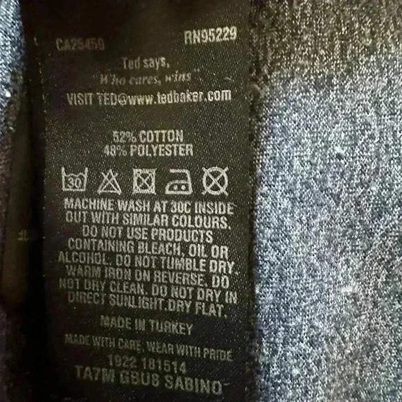 Ted Baker London Cotton Blend Polo - Size 6 - Picture 9 of 9